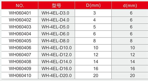 四刃直柄长刃平头立铣刀